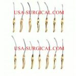 DENIAL ENDOSCOPIC FOREHEAD LIFT DISSECTORS SET OF 14 PCS