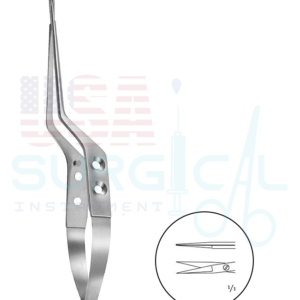 Micro Scissors, bayonet-shaped - YASARGIL - ST