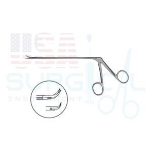 Micro Scissors - Tumor Scissors, curved to right