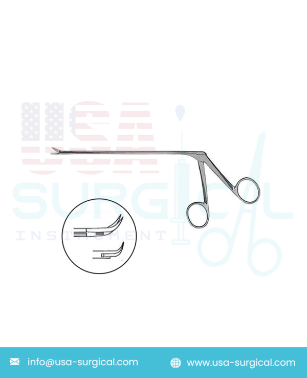 Micro Scissors - Tumor Scissors, curved to right