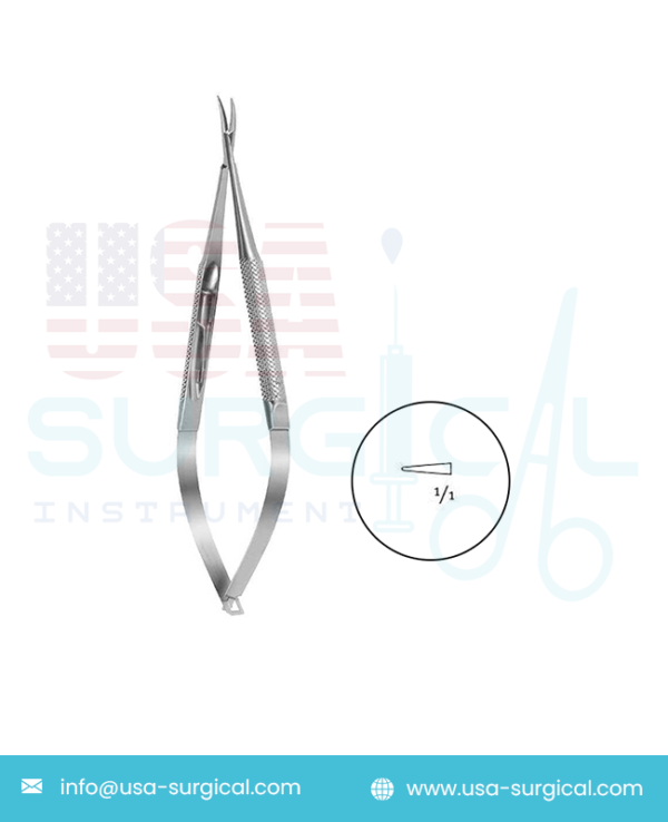 Micro Needle Holders - ST with catch - Diamond Dust Coated