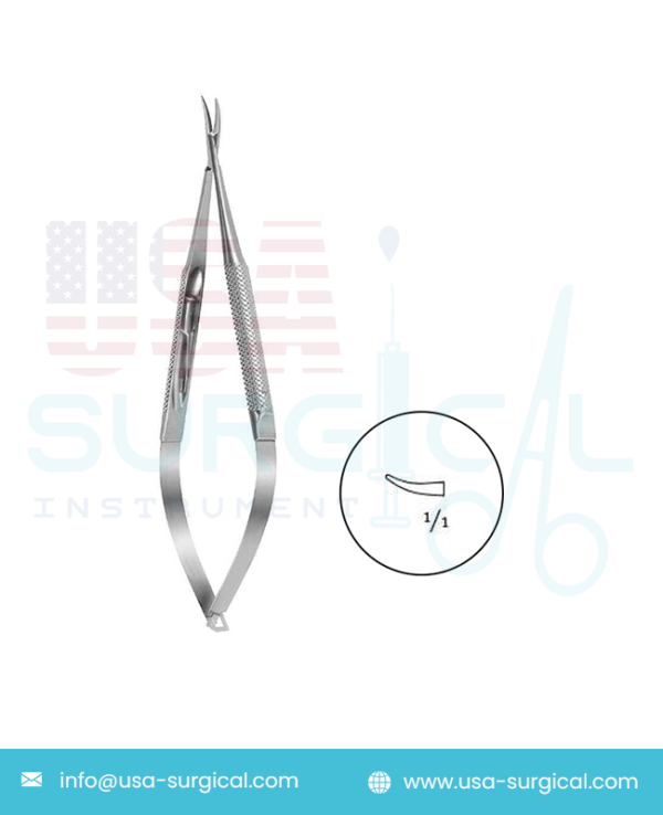 Micro Needle Holders - ST with catch - Diamond Dust Coated