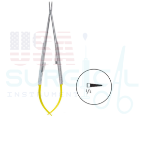 Micro Needle Holders, with Tungsten Carbide - ST with catch - with Tungsten Carbide TIP