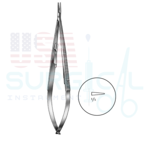 Micro Needle Holders - JACOBSON - ST without catch- Diamond Dust Coated