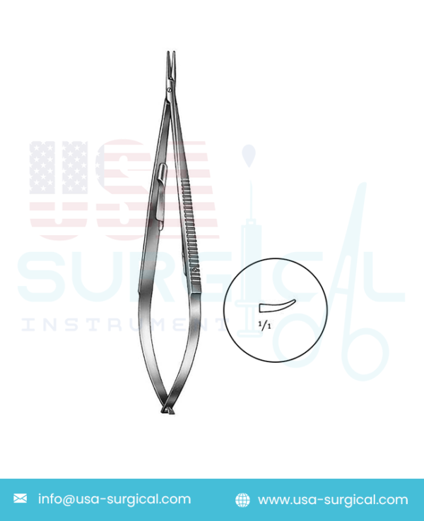 Micro Needle Holders - JACOBSON - CVD without catch- Diamond Dust Coated