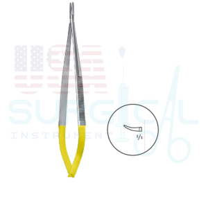 Micro Needle Holders - with tungsten carbide - JACOBSON - CVD without catch,, with smooth Carbide Inserts