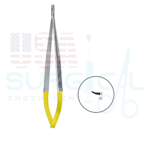 Micro Needle Holders - with tungsten carbide - JACOBSON - CVD without catch, with serrated Carbide Inserts