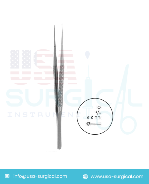 Micro Ring Forceps - Rings diamond dust coated