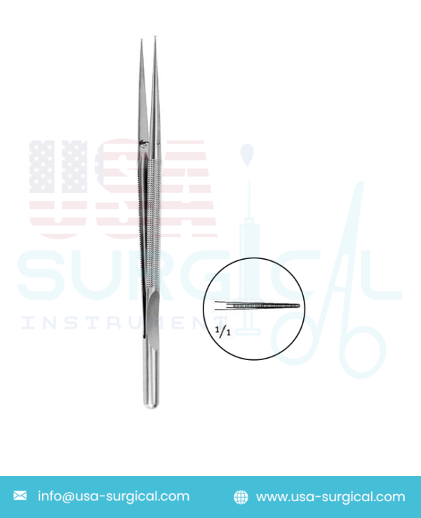 Micro-Forceps -DE BAKEY - Tips 1.2 mm, atraumatic - ST