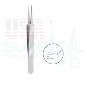 Micro Forceps, Jeweler types- Round Curved