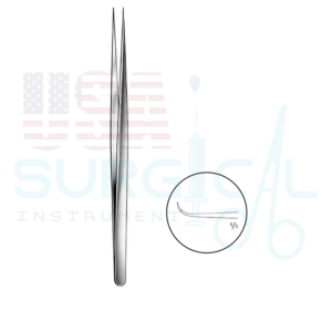 Micro Forceps - Tips 0.3 mm - Round Curved