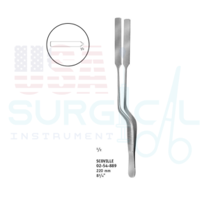 Tumor Grasping Forceps - SCOVILLE -Spatula Forceps - ST