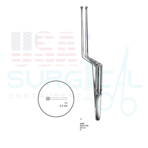 Tumor Grasping Forceps - HUNT - jaws flat, serrated