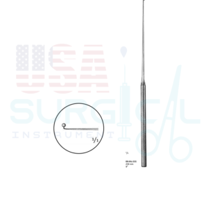 Micro Hooks, Micro Vessel Knives - OPPEL - Retractor 90º,malleable, for Acaustic Neurinoma