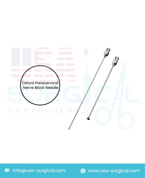 Gynaecology and Obstetrics Nerve Block Needles Oxford Paracervical Nerve Block Needle And Guide, plain guide