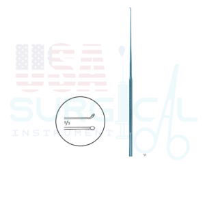 RHOTON Instruments, TITANIUM - RHOTON - Curette, large, No. 14