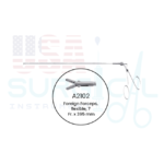 Foreign Forceps, flexible, 7 Fr. x 395 mm