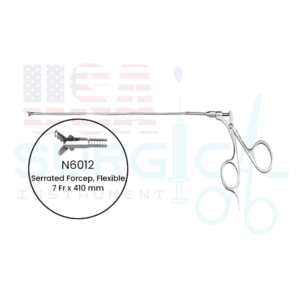 Urethro Cystoscopy Set (Lockable) - Serrated Forcep