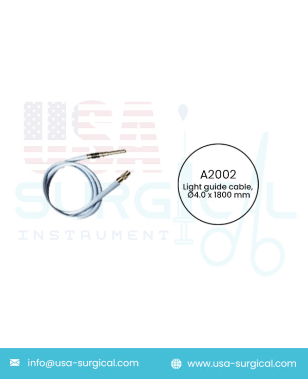 Lithotriptoscopy Set (Straight) - Light guide cable