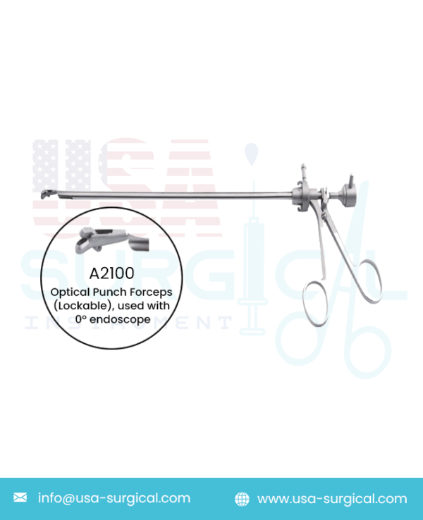 Urology Instruments Options - Optical Punch Forceps (Lockable)