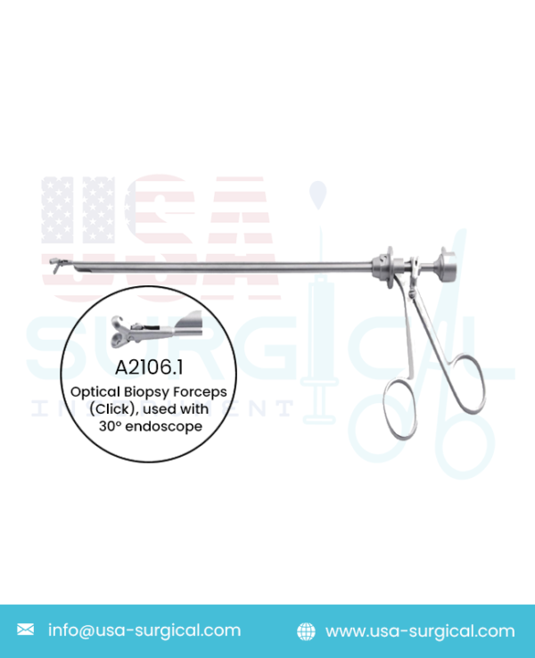 Urology Instruments Options - Optical Biopsy Forceps (Click)