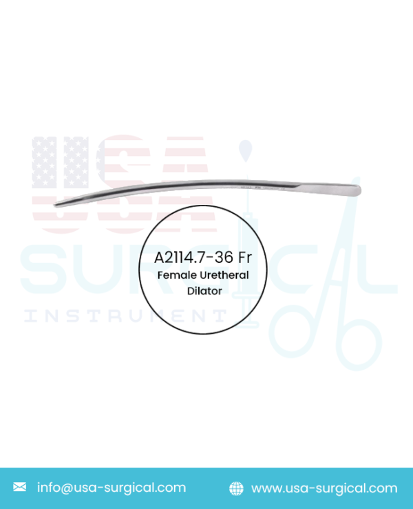 Urology Instruments Options - Female Uretheral Dilator - 36FR