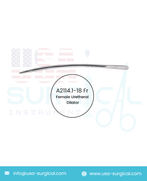 Urology Instruments Options - Female Uretheral Dilator - 18FR