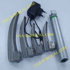 LARYNGOSCOPE- FIBER SOURCE- RECHARGEABLE-