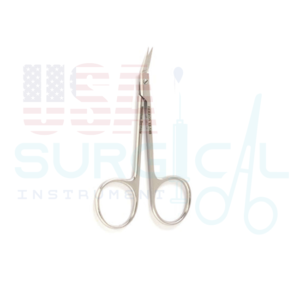 WILMER Conjunctival and Utility Scissors, angled on flat