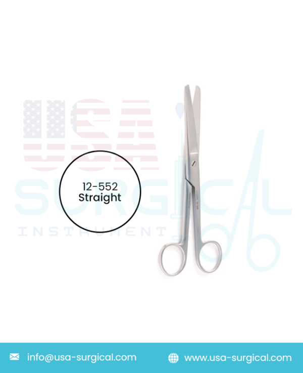 DOYEN Abdominal Scissors 7” (17.8 cm)