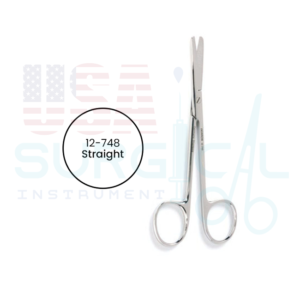 Plastic Surgery Scissors, straight, blunt-blunt tips