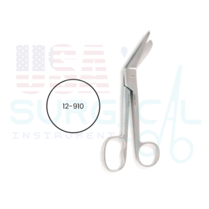 LISTER Bandage Scissors, with one large finger ring