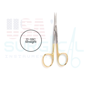 IRIS Scissors - Tungsten carbide, straight