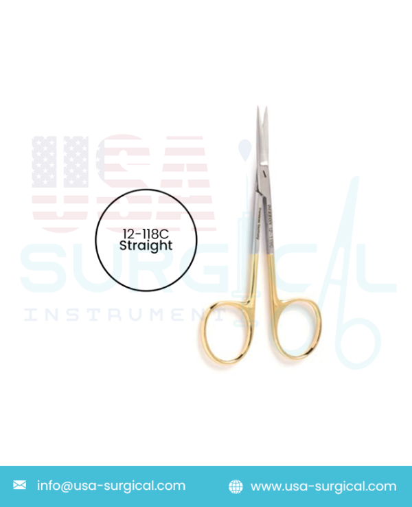 IRIS Scissors - Tungsten carbide, straight