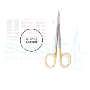 IRIS Scissors - Tungsten carbide, curved