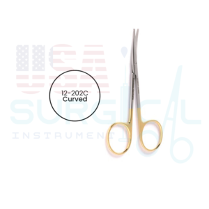 STRABISMUS Scissors - Tungsten carbide, curved