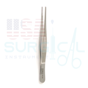 DRESSING FORCEPS, Standard Pattern, Serrated tips