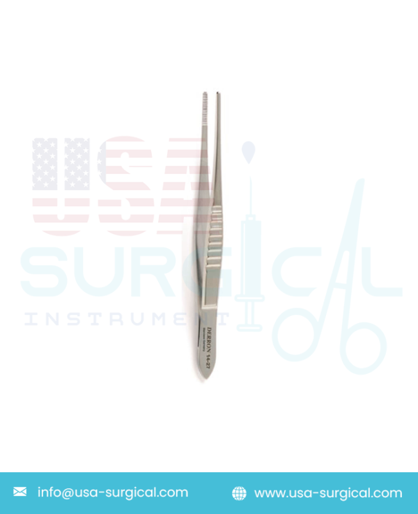 DRESSING FORCEPS, Delicate Pattern, Serrated tips