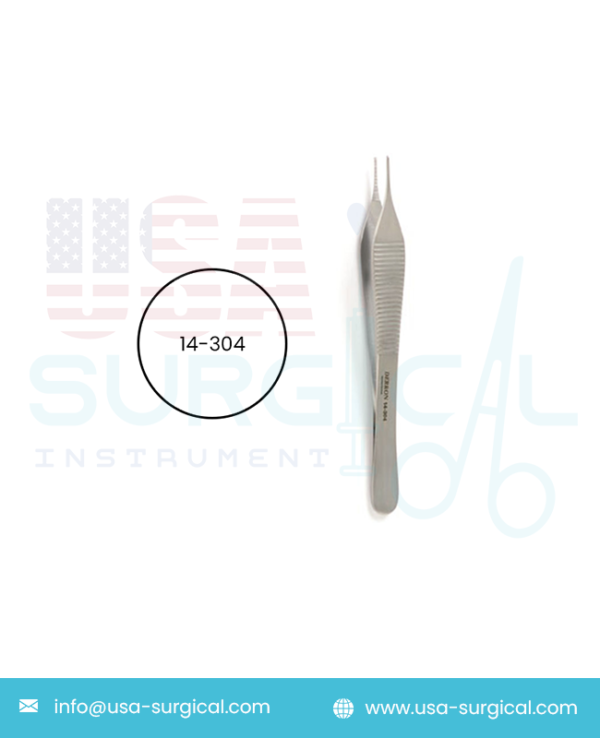 ADSON Dressing Forceps, serrated, delicate