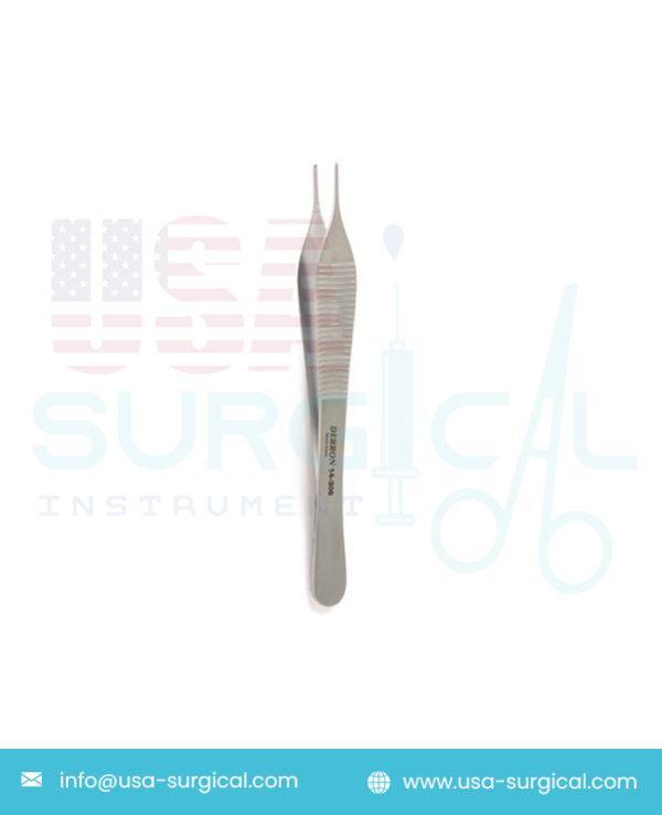 ADSON Tissue Forceps, 1 x 2 teeth, delicate