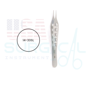 ADSON Tissue Forceps, 1 x 2 teeth, delicate, lightweight