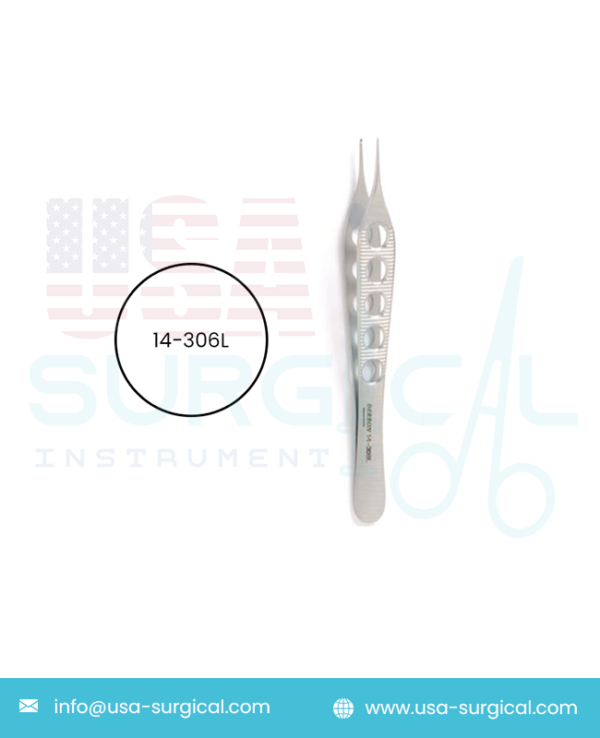 ADSON Tissue Forceps, 1 x 2 teeth, delicate, lightweight