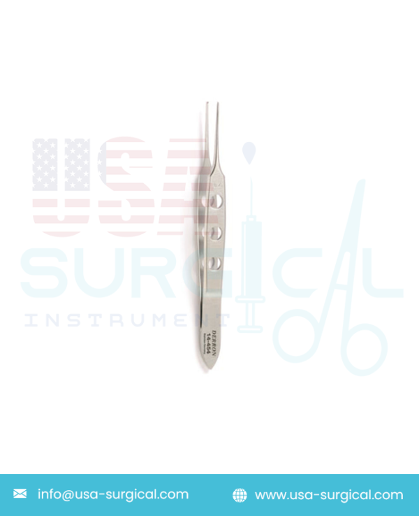 BISHOP-HARMON Dressing Forceps, 1 x 2 teeth, delicate 0.3 mm wide