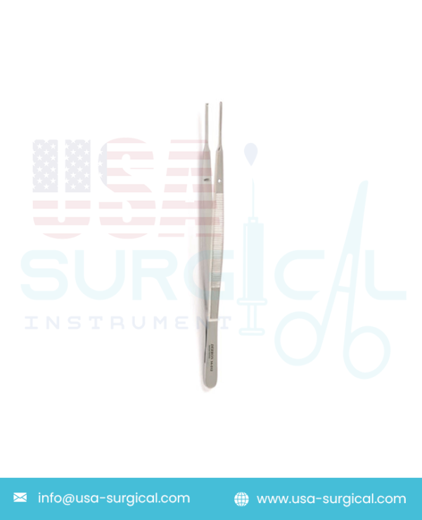 GERALD Dressing Forceps, straight, serrated