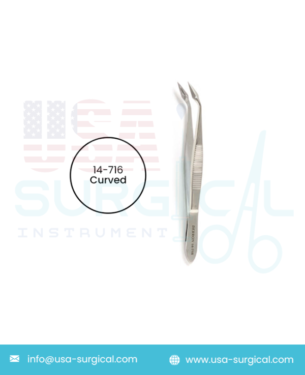 CARMALT-walter Splinter Forceps, curved