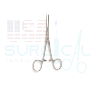 KOCHER Forceps, straight, 1 x 2 teeth