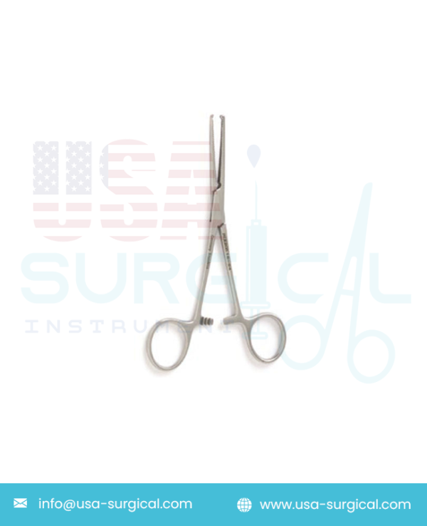 Baby OCHSNER Forceps, straight, 1 x 2 teeth, extra delicate