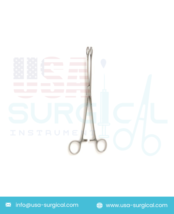 FOERSTER Sponge Forceps, Straight, serrated jaws