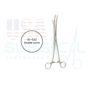 BOZEMAN Sponge Forceps, double curve