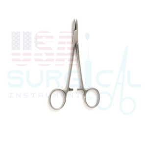 BROWN Needle Holder, convex jaws, fine serrations